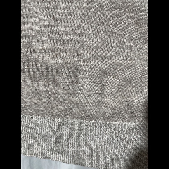 NWT Eileen Fisher Organic Linen Sweater in Heather‎ Moon [ PLUS SIZE 3X ] - Picture 11 of 12